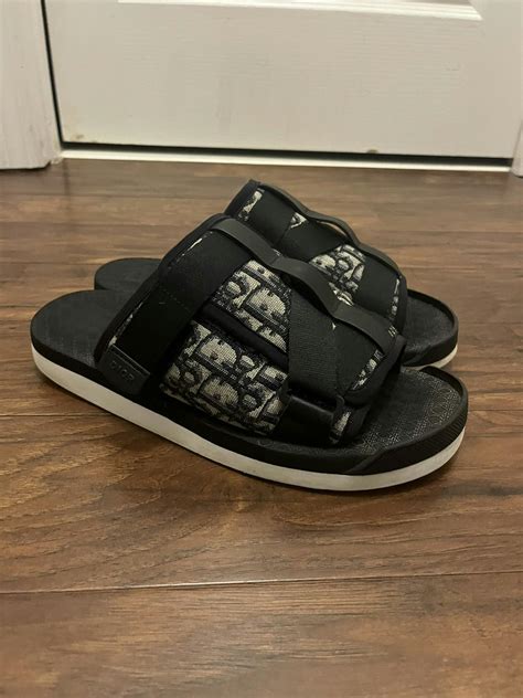 dior slides alpha|furry men's dior slides.